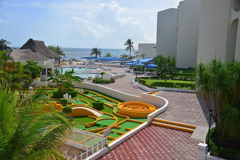 Aquamarina Beach Hotel Cancún Exterior foto